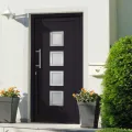 Porte d'entrée Anthracite 108x208 cm