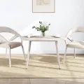 Dessus de table blanc 100x50x2,5 cm bois de pin massif ovale