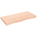 Dessus de table 100x50x(2-6) cm bois de chêne massif non traité