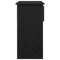 Table console avec tiroirs noir 85,5x38,5x74,5 cm
