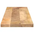 Dessus de table 110x40x3,8cm rectangulaire bois massif manguier