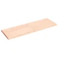 Dessus de table bois massif non traité bordure assortie