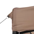 Tente de réception pliable escamotable avec 4 parois latérales
