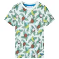 T-shirt pour enfants avec manches courtes multicolore 92