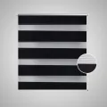 Store enrouleur tamisant 90 x 150 cm noir