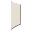Store plissé 110x125 cm Crème