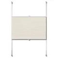 Store plissé 110x125 cm Crème