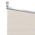 Store plissé 110x125 cm Crème