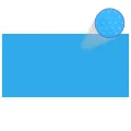 Bâche de piscine rectangulaire 732 x 366 cm PE Bleu
