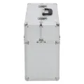Boîte à outils 47 x 36 x 20 cm Argenté Aluminium