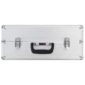 Boîte à outils 47 x 36 x 20 cm Argenté Aluminium