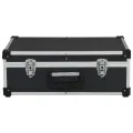 Valise à outils 46 x 33 x 16 cm Noir Aluminium