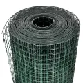 Grillage Acier galvanisé et revêtement en PVC 25 x 1 m Vert