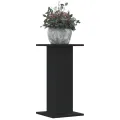 Supports pour plantes 2 pcs noir 30x30x60 cm bois d'ingénierie