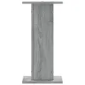 Supports pour plantes 2 pcs sonoma gris bois d'ingénierie