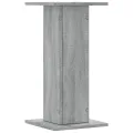 Supports pour plantes 2 pcs sonoma gris bois d'ingénierie