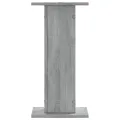 Supports pour plantes 2 pcs sonoma gris bois d'ingénierie