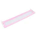 Barrière de sécurité de lit d'enfant Rose 180x42 cm Polyester