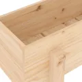 Jardinière 62x30x38 cm bois massif de pin