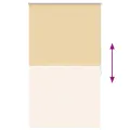 Store roulant 80 x 175 cm Beige