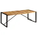 Table à manger 220x100x75 cm Bois de manguier massif