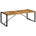 Table à manger 220x100x75 cm Bois de manguier massif