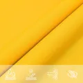 Voile de parasol tissu oxford carré 2x2 m jaune