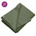 Bâche 260 g/m² 6x6 m Vert PEHD