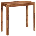 Ensemble de bar 5 pcs bois massif 115x56x107 cm