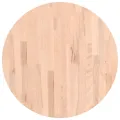 Dessus de table Ø60x4 cm rond bois massif de hêtre