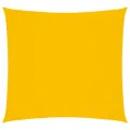 Voile de parasol tissu oxford carré 4x4 m jaune