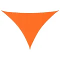 Voile de parasol tissu oxford triangulaire 3,5x3,5x4,9 m orange