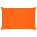 Voile de parasol tissu oxford rectangulaire 2,5x5 m orange