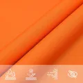 Voile de parasol tissu oxford rectangulaire 2,5x5 m orange