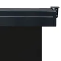 Auvent latéral de balcon 145x250 cm noir