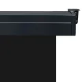 Auvent latéral de balcon 165x250 cm noir