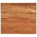 Dessus de table 110x80x2,5cm rectangulaire bois massif d'acacia