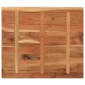 Dessus de table 110x80x2,5cm rectangulaire bois massif d'acacia