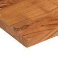 Dessus de table 110x80x2,5cm rectangulaire bois massif d'acacia