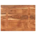 Dessus de table 90x70x2,5 cm rectangulaire bois massif d'acacia
