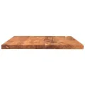Dessus de table 60x50x2,5 cm rectangulaire bois massif d'acacia