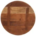 Dessus de table Ø 60x2,5 cm rond bois massif de récupération