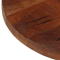 Dessus de table Ø 60x2,5 cm rond bois massif de récupération