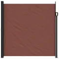 Auvent latéral rétractable marron 200x300 cm