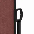 Auvent latéral rétractable marron 200x300 cm