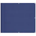 Écran de balcon bleu 90x1000 cm 100% polyester oxford