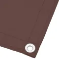 Écran de balcon marron 120x800 cm 100% polyester oxford