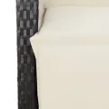 Ensemble à manger de jardin avec coussins 3 pcs Noir