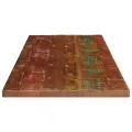Dessus de table 120x70x2,5cm rectangulaire bois massif récupéré
