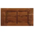 Dessus de table 120x70x2,5cm rectangulaire bois massif récupéré